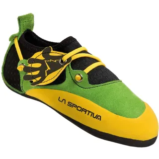 La Sportiva Stickit Kinder Kletterschuhe-Grün-28/29