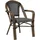 GGM Möbel Kreta Gartenstuhl 57 x 56 x 88 cm schwarz 4 St.