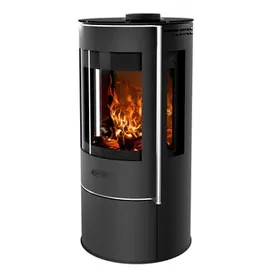 FIREPLACE Amarant Glas schwarz