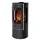 FIREPLACE Amarant Glas schwarz