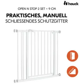 hauck Open N Stop 2 + 9 cm) inkl. cm Verlängerung - White