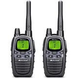 Midland G7 Pro PMR+LPD-Funkgerät C1090.13 Robustes Gerät für die Professionelle oder Private Nutzung, mit LCD-Display, inklusive Doppelstandlader und Gürtelclips, 2 Stück im Set