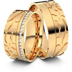 Trauringe Rottenburg 750er RosÈgold - 2568