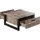 trendteam Emile Holz braun/schwarz 80 x 45 x 80 cm
