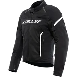 Dainese Air Frame 3, Textiljacke - Schwarz/Weiß - 46