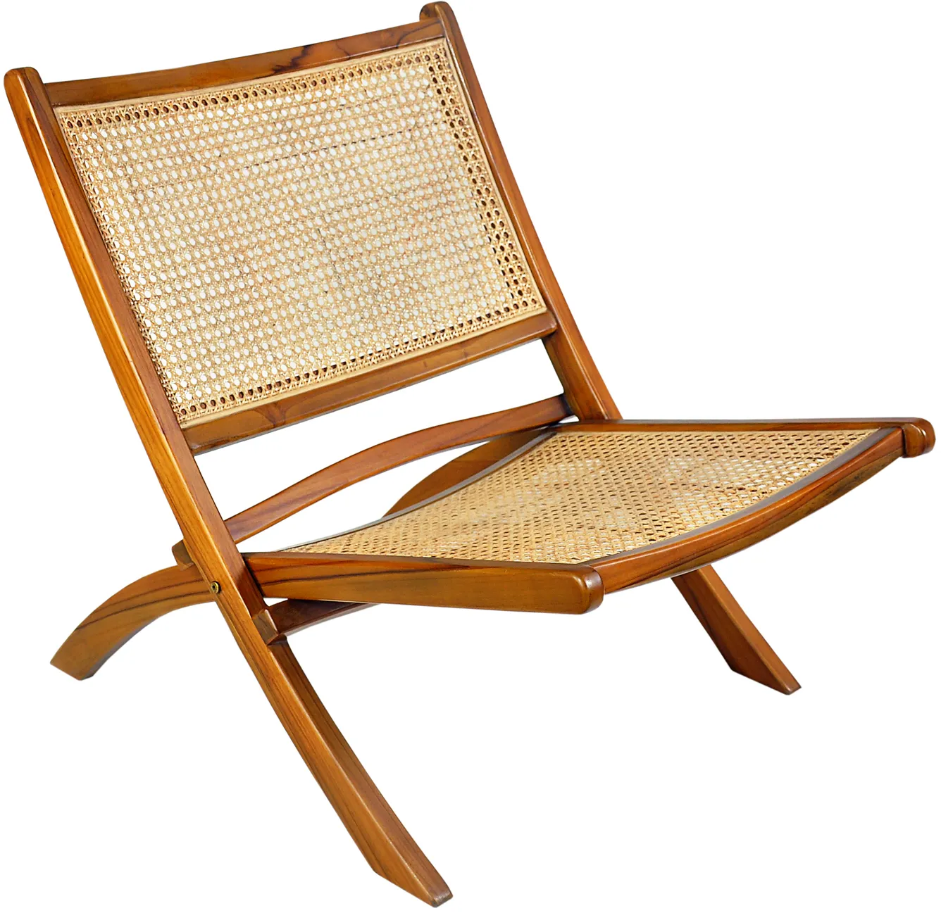 SIT Möbel RATTAN Relaxchair Rattan/Teak natur