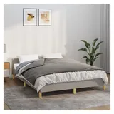 vidaXL Gewichtsdecke mit Bezug Grau 138x200 cm 10 kg Stoff