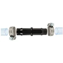 tecuro Schlauchverbinder beidseitig Ø 28 mm schwarz