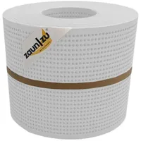 zaunzu® Sichtschutzstreifen 26 m x 19 cm Weiß PP 2 St.