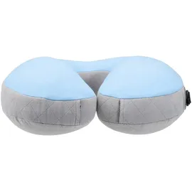 Cocoon Reisekissen U-Form Light-Blue/Grey Einheitsgröße