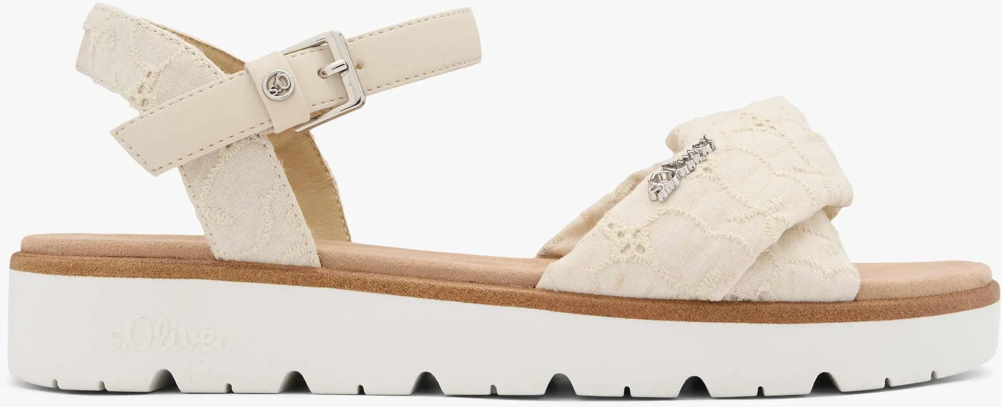 S.Oliver  Sandale Beige, Damen, Größe: 38 - S.Oliver  Sandale Beige, Damen, Größe: 38 - woman - Beige
