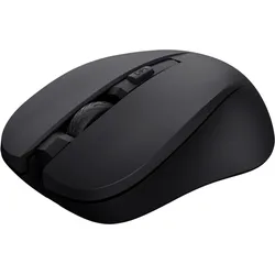 TRUST Mydo Leise optische Maus, Kabellos Reduziert Klickgeräusche um mindestens 90 %