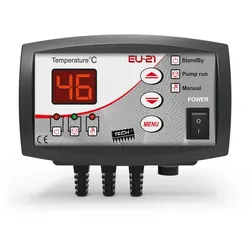 TECH Pumpenregler | EU-21 | für Zentralheizungspumpen | Anti-Stopp