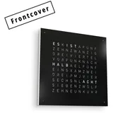 QLOCKTWO Earth 45 Frontcover Steel Series Black Pepper