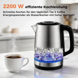 yashe 1,7 l Edelstahl