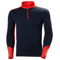 HELLY HANSEN Lifa Merino Midweight 1/2 Zip, Marineblau, M