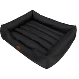 DOGGY Hobbydog CORCZA2 Hundebett Hundesofa Hundekorb Tierbett Comfort, XXL, 108 x 88 cm, schwarz