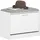 SoBuy Schuhbank FSR16 60 x 46 x 30 cm grau / grau
