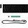 HyperX Alloy Origins 65 – Mechanische Gaming-Tastatur - HX Aqua (taktil) - Double Shot PBT-Keycaps, Schwarz