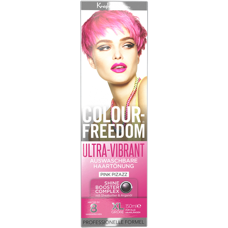 Colour Freedom Ultra Vibrant Pink Pizazz 150 ml