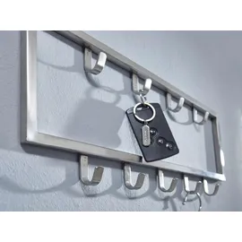 Wohnling Wandgarderobe WL6.446 Silber