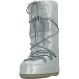 MOON BOOT Icon Glitter Silber 35