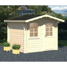 Palmako Gartenhaus 4,6 x 2,5 m Natur