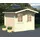 Palmako Gartenhaus 4,6 x 2,5 m Natur