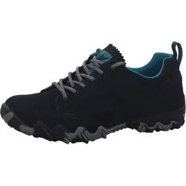 Allrounder NASAN Tex Damen, Schnürschuhe wasserdicht blau aus Leder Velour und Textil
