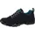 Allrounder NASAN Tex Damen, Schnürschuhe wasserdicht blau aus Leder Velour und Textil