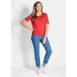 GOLDNER Strickpullover rot 25