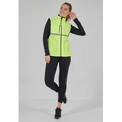 Funktionsweste ENDURANCE "LAUPEN XQL", Herren, Gr. 5XL, gelb (neongelb), 100% Polyester, sportlich, normal, ohne Ausschnitt, Westen, mit optimaler Sichtbarkeit im Straßenverkehr