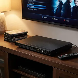 Brillanter DVD Player: Multiregionale Kompatibilität, HDMI 1080p, USB/Scart, Dolby Digital Sound - Ideal für TV & Heimkino, Xvid, CD, MP3, JPEG