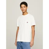 Tommy Jeans T-Shirt »TJM REG WAFFLE S/S POCKET TEE«, Gr. XXL, ancient white, , 19607051-XXL
