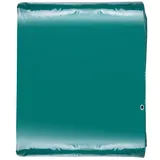 Vevor Grüne Plane mit Ösen 5x9m Gewebeplane Schutzplane 100% wasserdicht UV-beständig Reißfest Holzplane Bauplane Bodenplane Ideal für Camping und Picknicken