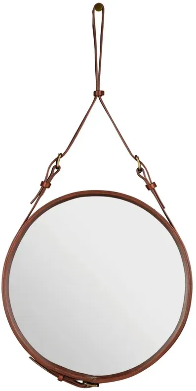 GUBI - Adnet Spiegel Ø 45 cm, braun