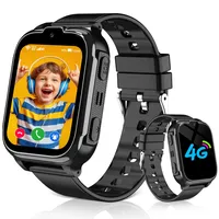 Smartwatch Kinder mit GPS und Telefon, 4G GPS Handy Uhr Kinder Smartwatch mit Videoanruf Anruffunktion IP68 Wasserdicht SOS Spiel Voice Chat Wecker Schulmodus, Geschenk für Jungen Mädchen Student