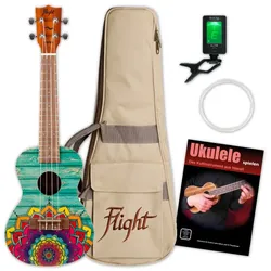 Flight AUC-33 Mansion Konzert Ukulele Set