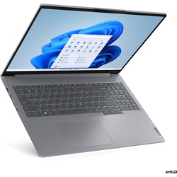 Lenovo ThinkBook 16 Gen 6 (16″, AMD Ryzen 7 7730U, 512 GB, DE), Notebook, Grau