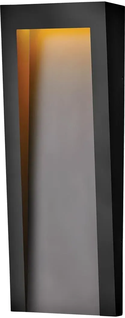 Elstead Lighting Taper LED Außenwandleuchte groß in Textured Black