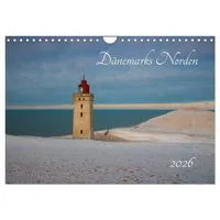 Calvendo Dänemarks Norden (Wandkalender 2026 DIN A4 quer), CALVENDO