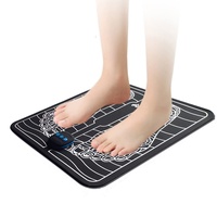 Elektrisches EMS Fußmassagepad, EMS Puls Intelligentes Fußstimulator Fußmassagegerät Foot Health Massager Entspannung Steifheit Muskeln lindern Fuß- und Beinschmerzen
