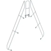 MUNK Zweiter Handlauf 11 Stufen Aluminium