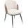 Kare Stuhl Hojas Stoff beige 2er Set