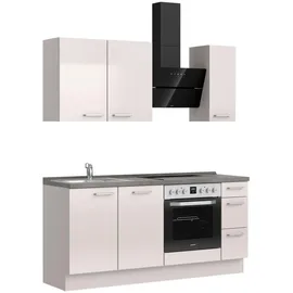 Nobilia Küchenzeile Flash II 180 cm grau
