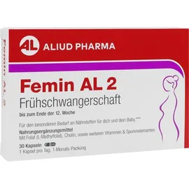 ALIUD PHARMA GmbH Femin AL 2 Frühschwangerschaft Hartkapseln 30 St.