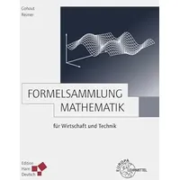 Europa Lehrmittel Verlag Formelsammlung Mathematik für Wirtschaft und Technik