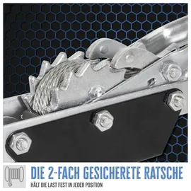 Güde Seilzug Stahl 3,0 m Silber