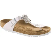 Birkenstock Birkenstock Zehensteg Gizeh Fringe graceful mauve -1006509 Pantolette lila