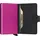 Secrid Miniwallet Matte Black & Fuchsia